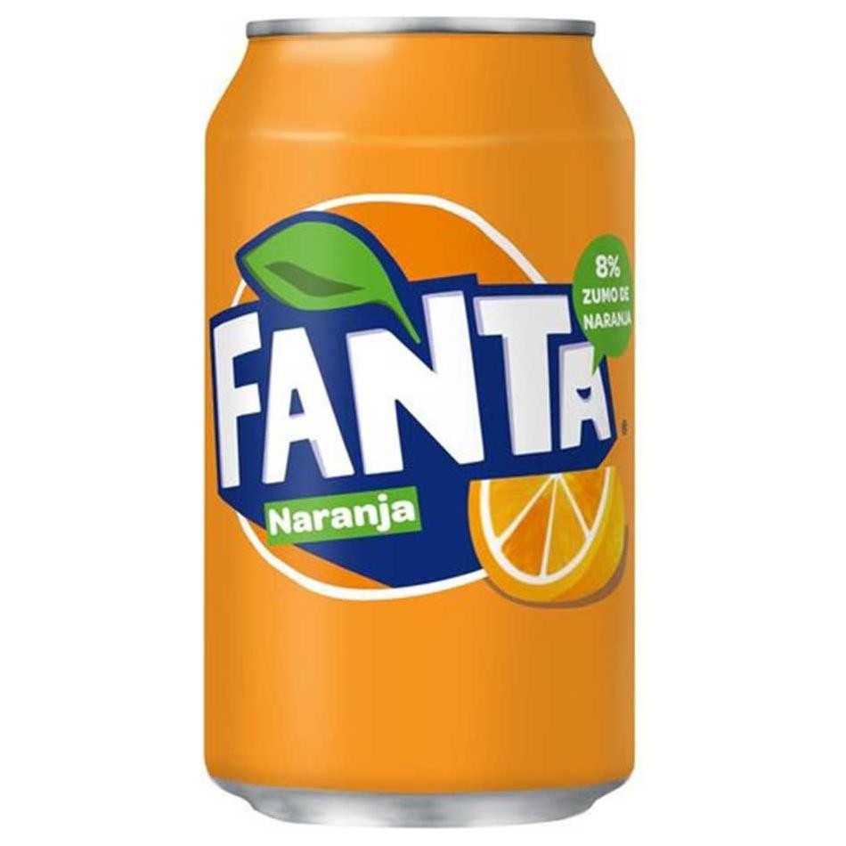Fanta Naranja Pack 24 Unidades 33cl. - En Copa de Balón